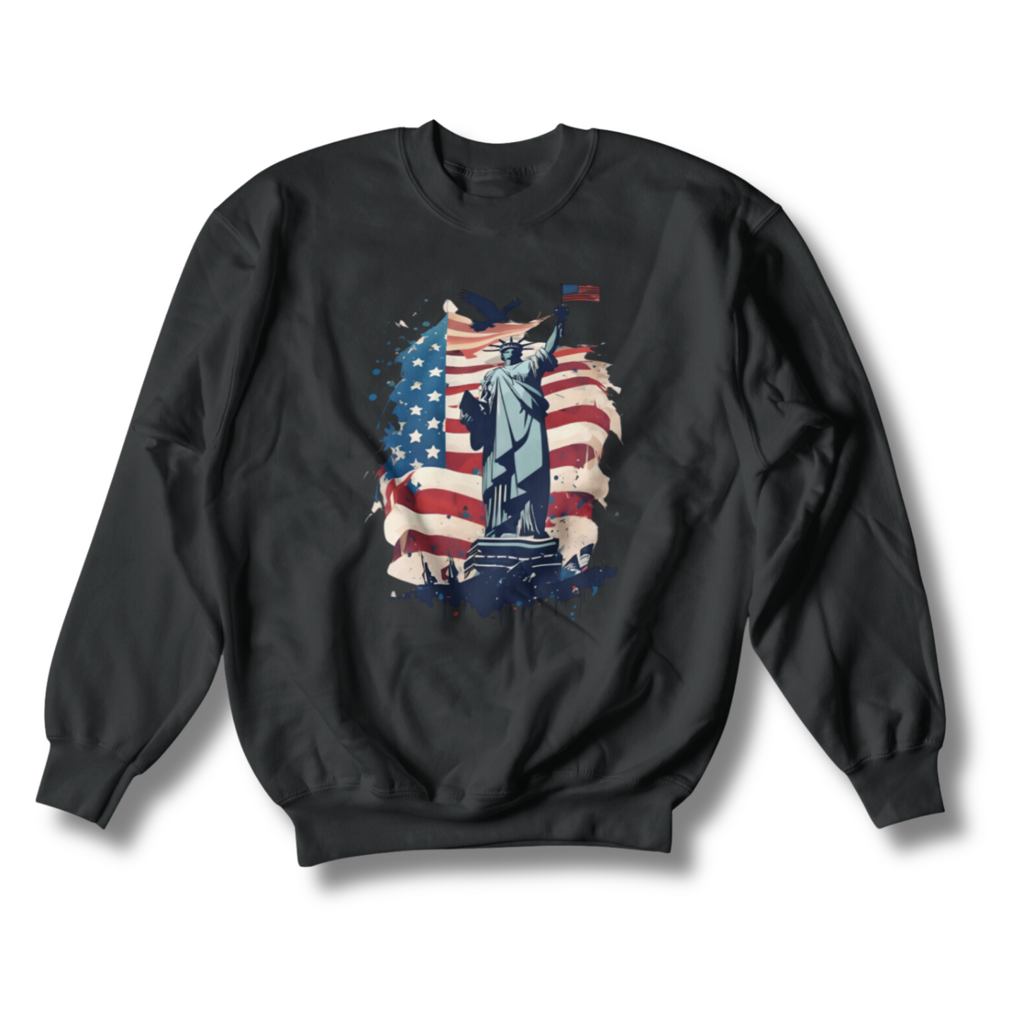 Proud American Unisex Crewneck Sweatshirt