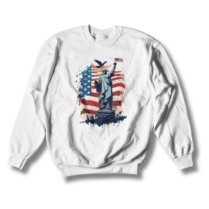 Proud American Unisex Crewneck Sweatshirt