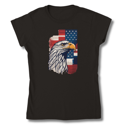 USA Womens Crewneck T-shirt