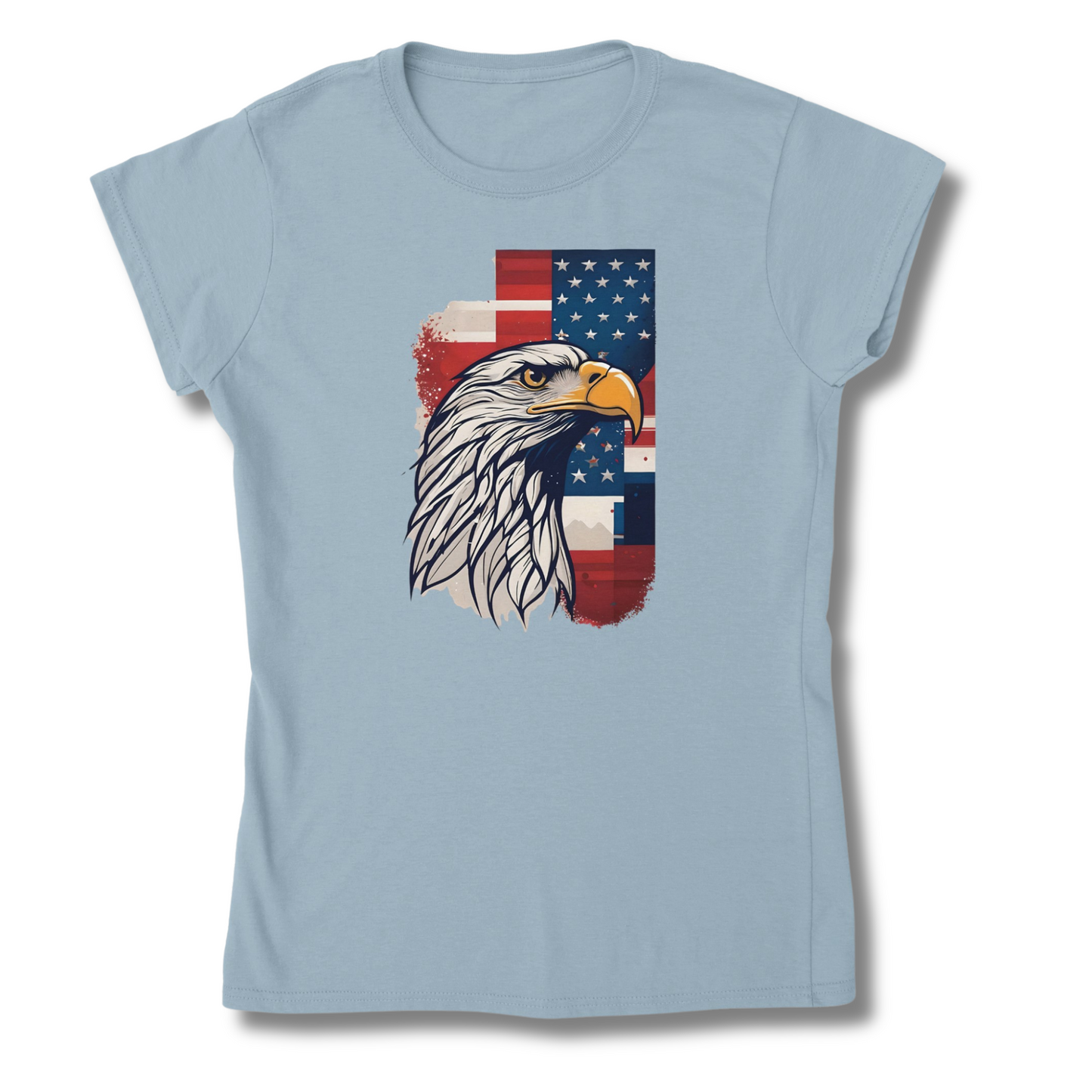 USA Womens Crewneck T-shirt