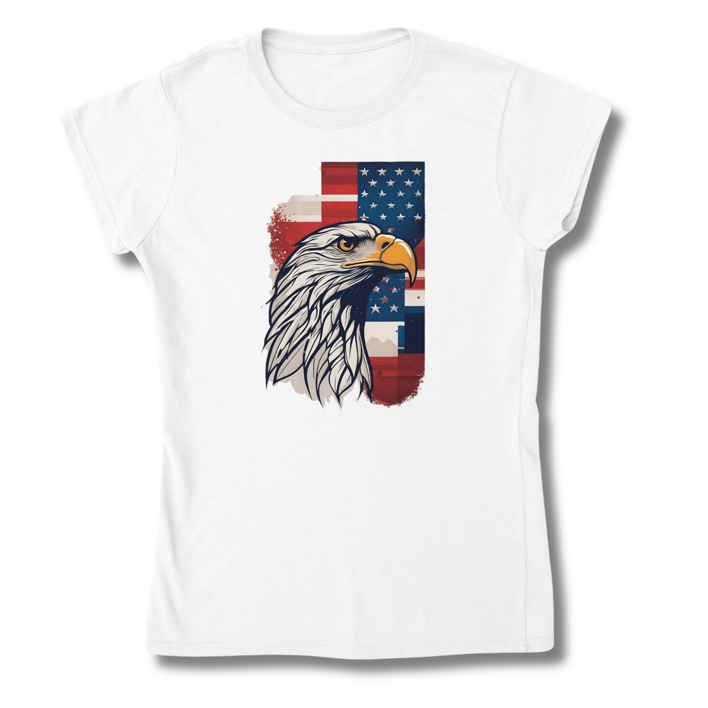 USA Womens Crewneck T-shirt