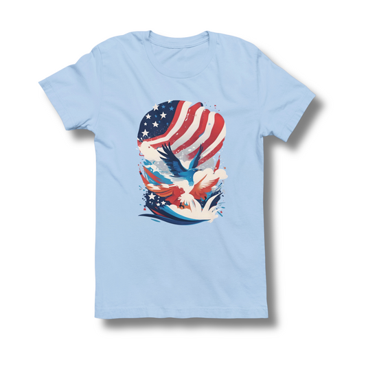 US of Freedom Unisex Crewneck T-shirt