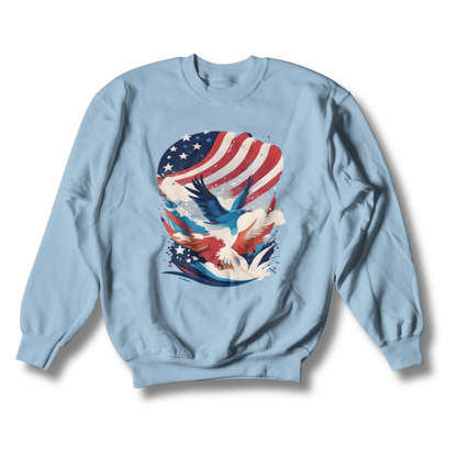 US of Freedom Unisex Crewneck Sweatshirt