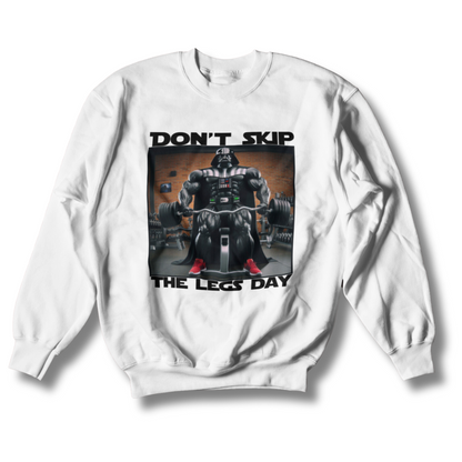 Don't Skip The Legs Unisex Crewneck Sweatshirt