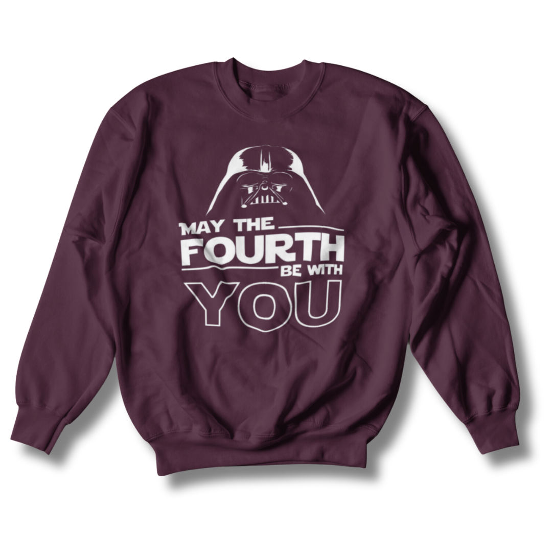 May The 4th Be With You Unisex Crewneck Sweatshirt