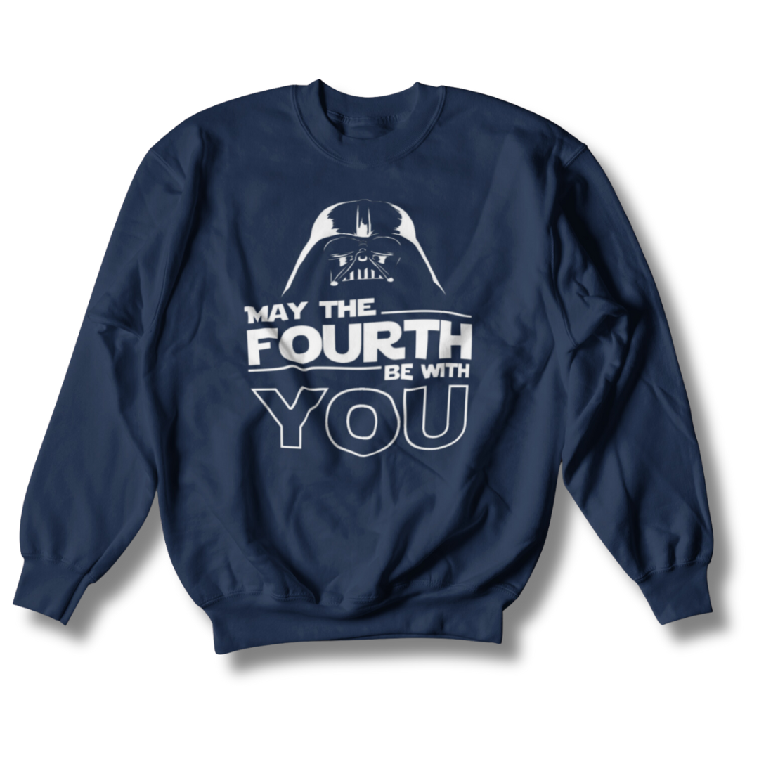 May The 4th Be With You Unisex Crewneck Sweatshirt