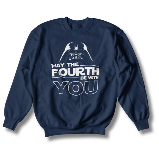 May The 4th Be With You Unisex Crewneck Sweatshirt