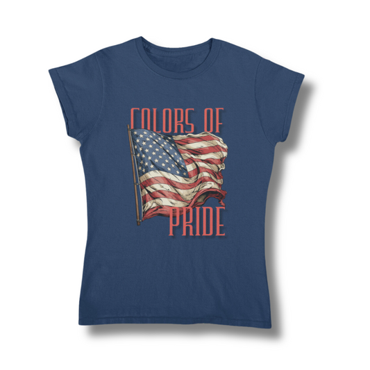 Colors Of Pride Womens Crewneck T-shirt