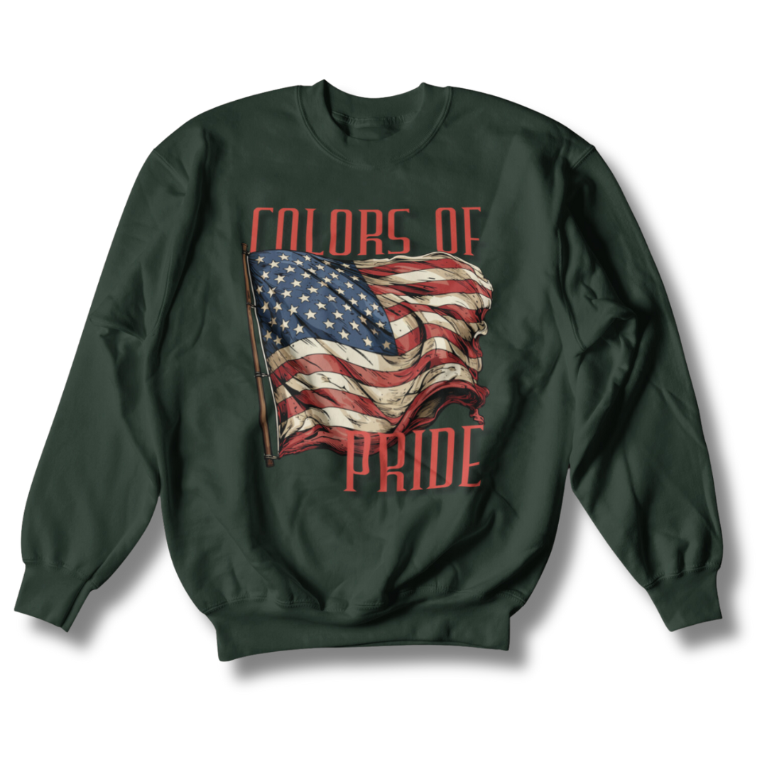 Colors Of Pride Unisex Crewneck Sweatshirt