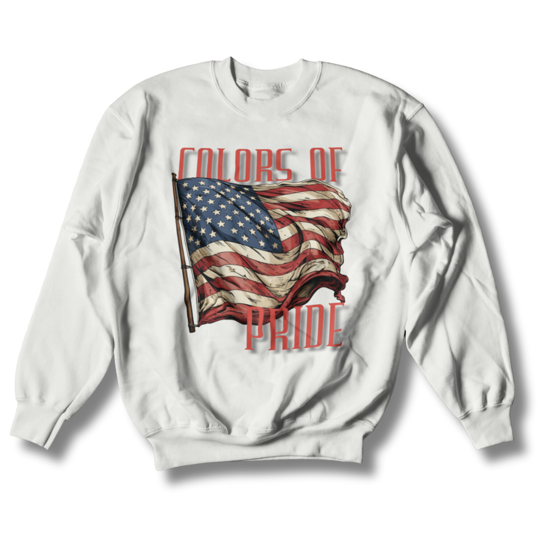 Colors Of Pride Unisex Crewneck Sweatshirt